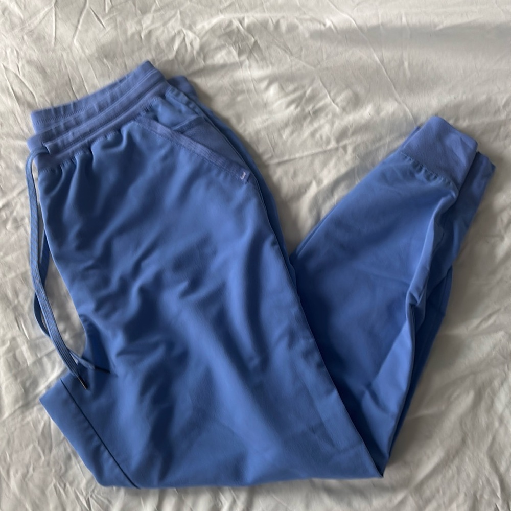 Jaanuu Ceil Blue Large Jogger Scrub Pant